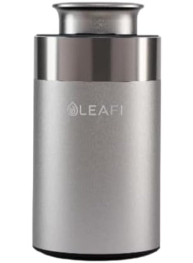 LEAFI Z-AIR Car Diffuser Air Freshener | Automatic Aroma Diffuser with 3-Mode Control | 10ml Fragrance Oil | Aviation Aluminium Body | Rechargeable | Waterless Car Perfume (Grey) - Image 4